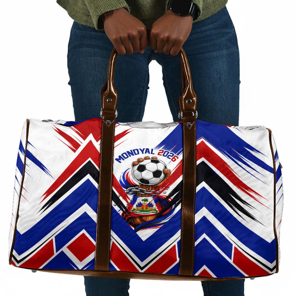 Haiti World Football Mondyal 2026 Travel Bag Pride Ayiti Caribbean Culture Patriotic Crest