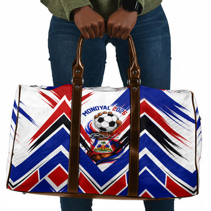 Haiti World Football Mondyal 2026 Travel Bag Pride Ayiti Caribbean Culture Patriotic Crest