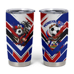 Haiti World Football Mondyal 2026 Tumbler Cup Pride Ayiti Caribbean Culture Patriotic Crest