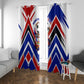 Haiti World Football Mondyal 2026 Window Curtain Pride Ayiti Caribbean Culture Patriotic Crest