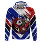 Haiti World Football Mondyal 2026 Zip Hoodie Pride Ayiti Caribbean Culture Patriotic Crest