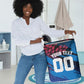 Personalized Antigua And Barbuda Cricket Laundry Basket Falcons Mascot Sport Style