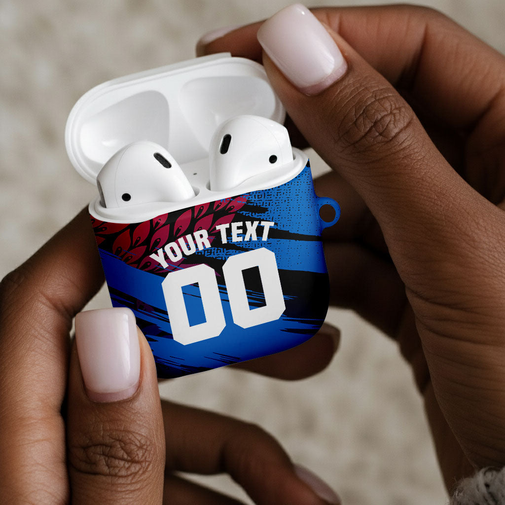 Personalized Antigua And Barbuda Cricket AirPods Case Falcons Mascot Sport Style