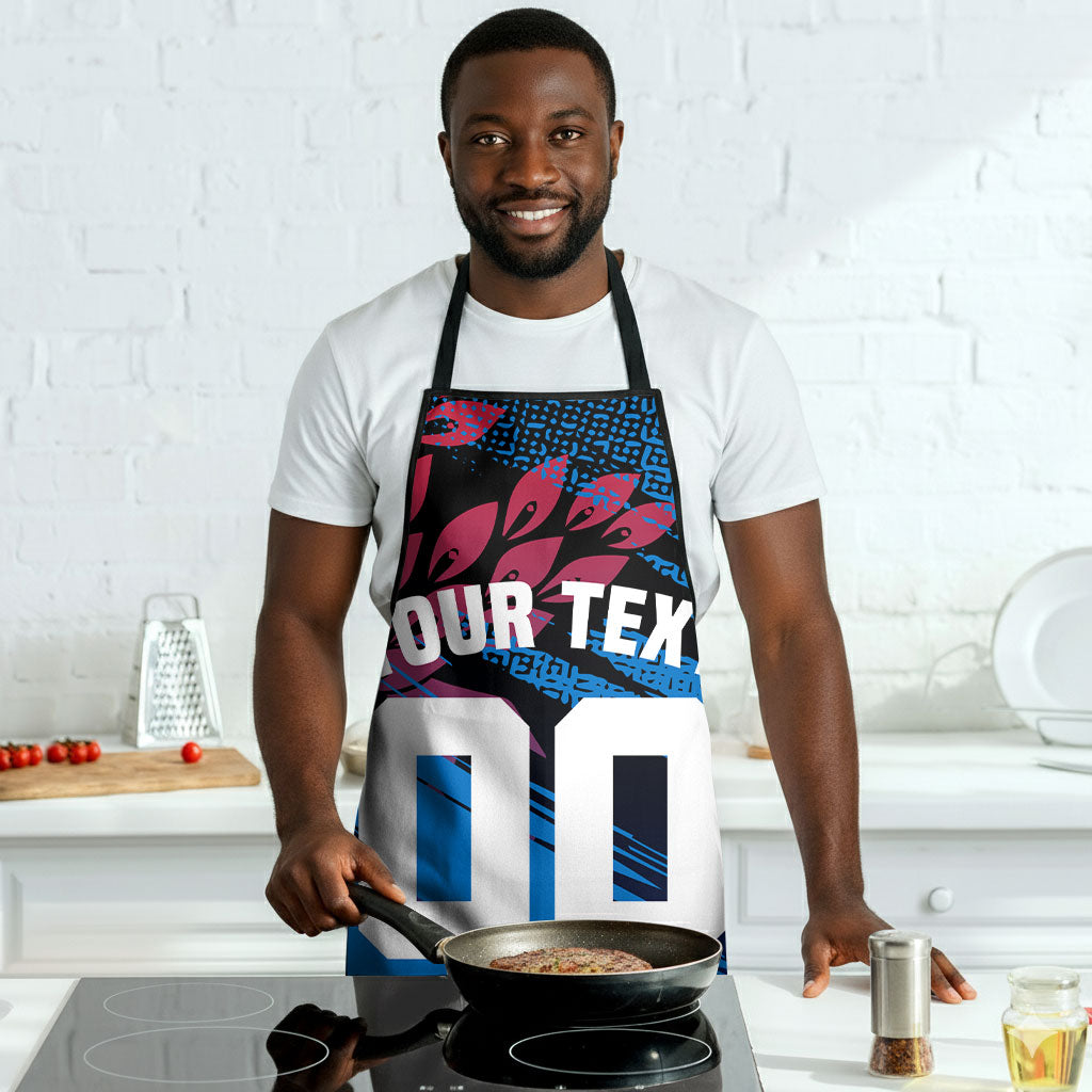 Personalized Antigua And Barbuda Cricket Apron Falcons Mascot Sport Style