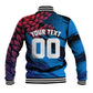 Personalized Antigua And Barbuda Cricket Baseball Jacket Falcons Mascot Sport Style