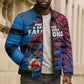 Personalized Antigua And Barbuda Cricket Bomber Puffer Jacket Falcons Mascot Sport Style