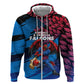 Personalized Antigua And Barbuda Cricket Hoodie Falcons Mascot Sport Style