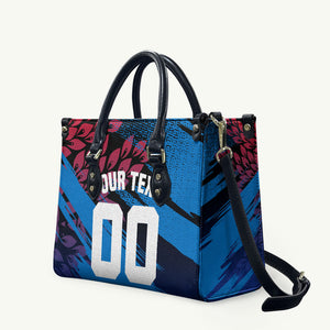Personalized Antigua And Barbuda Cricket Leather Bag Falcons Mascot Sport Style
