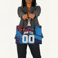Personalized Antigua And Barbuda Cricket Leather Bag Falcons Mascot Sport Style