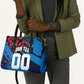 Personalized Antigua And Barbuda Cricket Leather Bag Falcons Mascot Sport Style