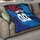 Personalized Antigua And Barbuda Cricket Quilt Falcons Mascot Sport Style