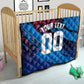 Personalized Antigua And Barbuda Cricket Quilt Falcons Mascot Sport Style