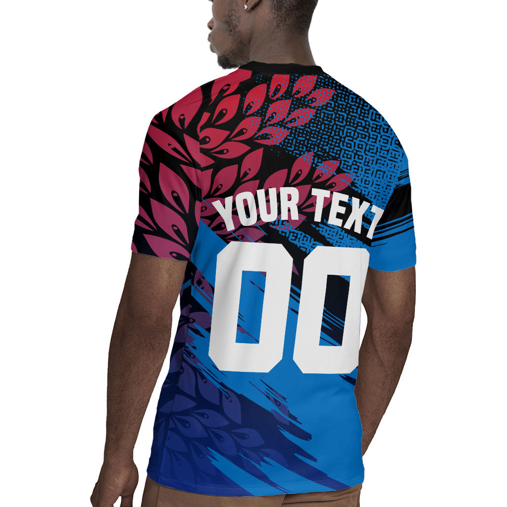 Personalized Antigua And Barbuda Cricket Rugby Jersey Falcons Mascot Sport Style