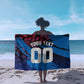 Personalized Antigua And Barbuda Cricket Sarong Falcons Mascot Sport Style