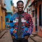 Personalized Antigua And Barbuda Cricket Sleeve Zip Bomber Jacket Falcons Mascot Sport Style