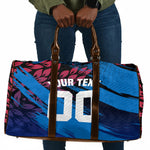 Personalized Antigua And Barbuda Cricket Travel Bag Falcons Mascot Sport Style