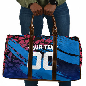 Personalized Antigua And Barbuda Cricket Travel Bag Falcons Mascot Sport Style