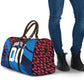 Personalized Antigua And Barbuda Cricket Travel Bag Falcons Mascot Sport Style
