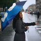 Personalized Antigua And Barbuda Cricket Umbrella Falcons Mascot Sport Style
