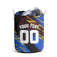 Personalized Antigua And Barbuda Cricket Laundry Basket Falcons Caribbean Lightning Abstract Graphic