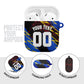 Personalized Antigua And Barbuda Cricket AirPods Case Falcons Caribbean Lightning Abstract Graphic