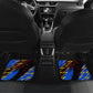 Personalized Antigua And Barbuda Cricket Car Mats Falcons Caribbean Lightning Abstract Graphic