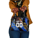 Personalized Antigua And Barbuda Cricket Shoulder Handbag Falcons Caribbean Lightning Abstract Graphic