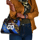 Personalized Antigua And Barbuda Cricket Shoulder Handbag Falcons Caribbean Lightning Abstract Graphic
