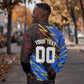 Personalized Antigua And Barbuda Cricket Sweatshirt Falcons Caribbean Lightning Abstract Graphic