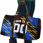 Personalized Antigua And Barbuda Cricket Travel Bag Falcons Caribbean Lightning Abstract Graphic