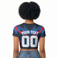 Personalized Antigua And Barbuda Cricket Falcons Raglan Cropped T shirt Abstract Hexagon Pattern Sport