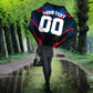 Personalized Antigua And Barbuda Cricket Falcons Umbrella Abstract Hexagon Pattern Sport
