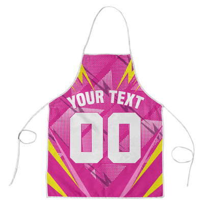 Personalized Barbados Tridents Apron Cricket Mascot Dynamic Anime Art