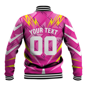 Personalized Barbados Tridents Baseball Jacket Cricket Mascot Dynamic Anime Art