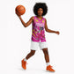 Personalized Barbados Tridents Basketball Jersey Cricket Mascot Dynamic Anime Art