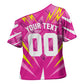 Personalized Barbados Tridents Cross Shoulder Shirt Cricket Mascot Dynamic Anime Art