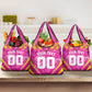 Personalized Barbados Tridents Grocery Bag Cricket Mascot Dynamic Anime Art