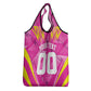 Personalized Barbados Tridents Grocery Bag Cricket Mascot Dynamic Anime Art
