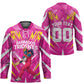 Personalized Barbados Tridents Hockey Jersey Cricket Mascot Dynamic Anime Art