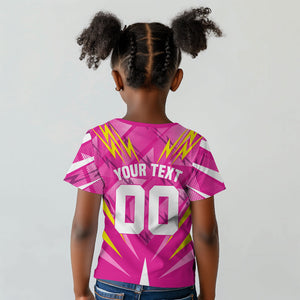 Personalized Barbados Tridents Kid T shirt Cricket Mascot Dynamic Anime Art