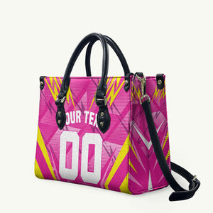 Personalized Barbados Tridents Leather Bag Cricket Mascot Dynamic Anime Art