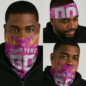 Personalized Barbados Tridents Neck Gaiter Cricket Mascot Dynamic Anime Art