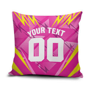 Personalized Barbados Tridents Pillow Cover Cricket Mascot Dynamic Anime Art
