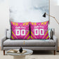 Personalized Barbados Tridents Pillow Cover Cricket Mascot Dynamic Anime Art