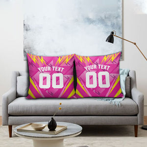 Personalized Barbados Tridents Pillow Cover Cricket Mascot Dynamic Anime Art