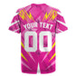 Personalized Barbados Tridents Rugby Jersey Cricket Mascot Dynamic Anime Art