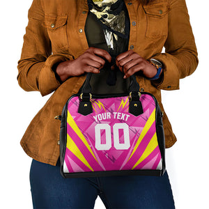 Personalized Barbados Tridents Shoulder Handbag Cricket Mascot Dynamic Anime Art