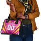 Personalized Barbados Tridents Shoulder Handbag Cricket Mascot Dynamic Anime Art