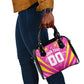 Personalized Barbados Tridents Shoulder Handbag Cricket Mascot Dynamic Anime Art