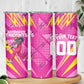 Personalized Barbados Tridents Skinny Tumbler Cricket Mascot Dynamic Anime Art